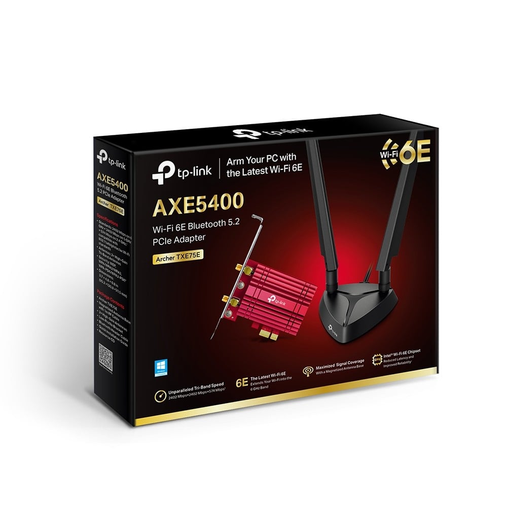 AXE5400 Tri-Band Wi-Fi 6E Bluetooth PCI