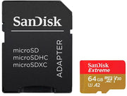 Extreme PLUS microSDXC 64GB+SD 200MB/s