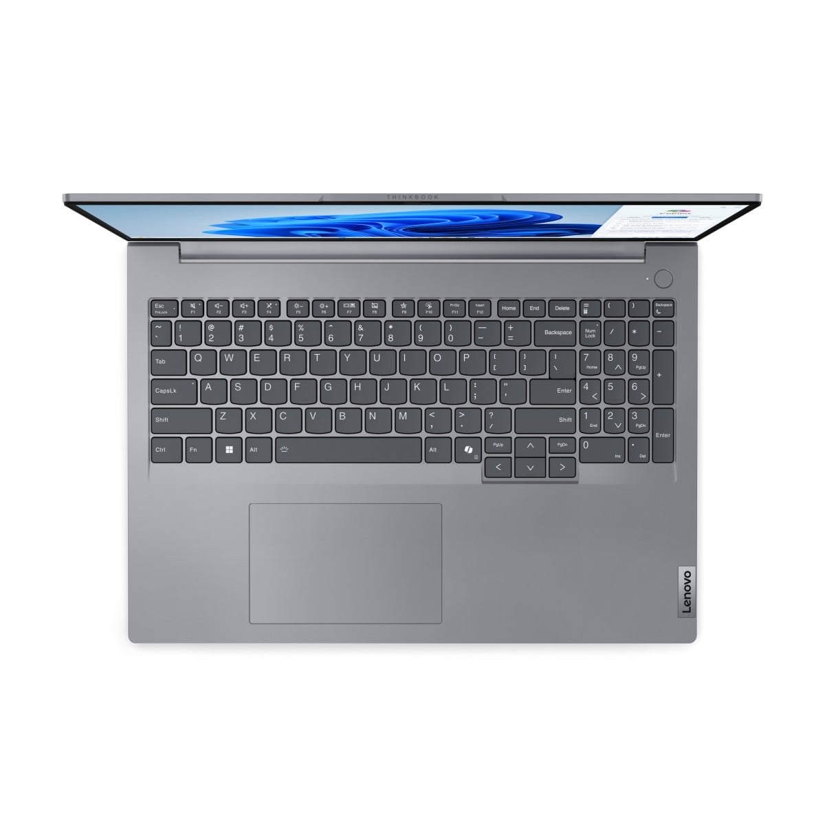 "Lenovo ThinkBook 16 G7 ARP AMD Ryzen™ 7 7735HS Ordinateur portable 40,6 cm (16"") WUXGA 16 Go DDR5-SDRAM 1 To SSD Wi-Fi 6E (802.11ax) Windows 11 Pro Gris"