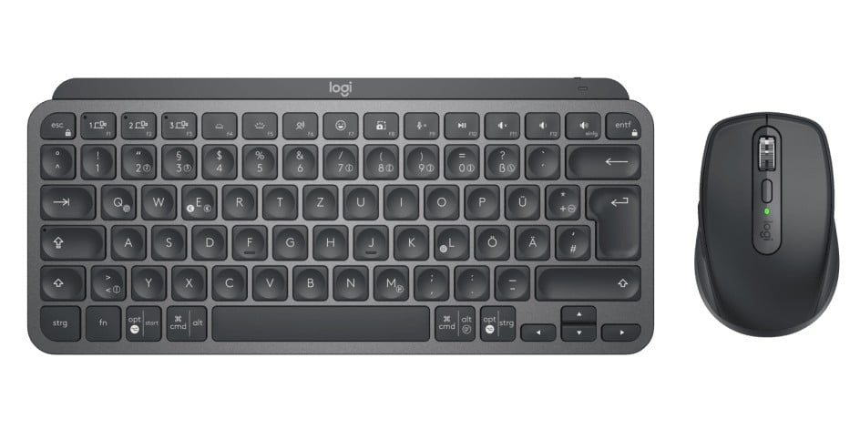 Logitech 920-011054 clavier Souris incluse Bureau Bluetooth QWERTZ Allemand Graphite