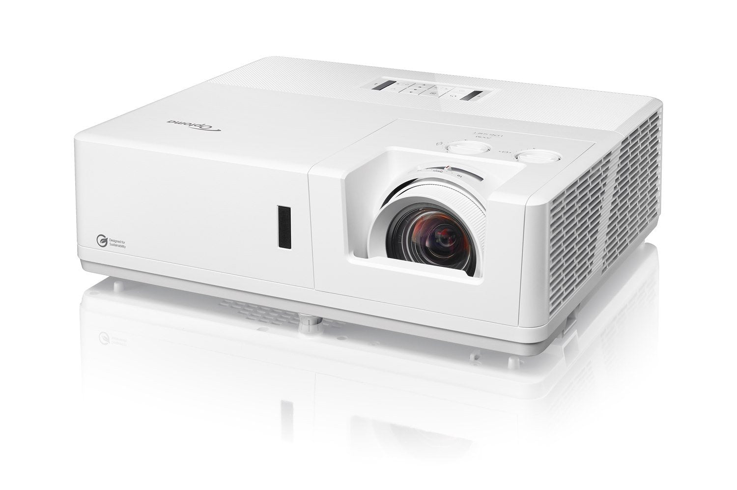 OPTOMA ZK708T - Projecteur DLP - laser - 3D - 7000 lumens - 3840 x 2160 - 16:9 - 4K - LAN - blanc