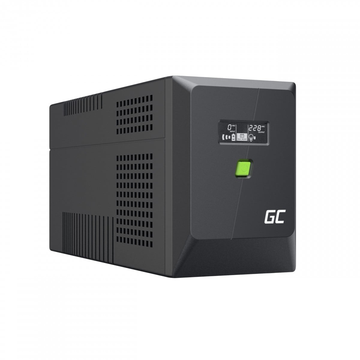 Green Cell Onduleur UPS 1500VA 900W PowerProof avec écran LCD