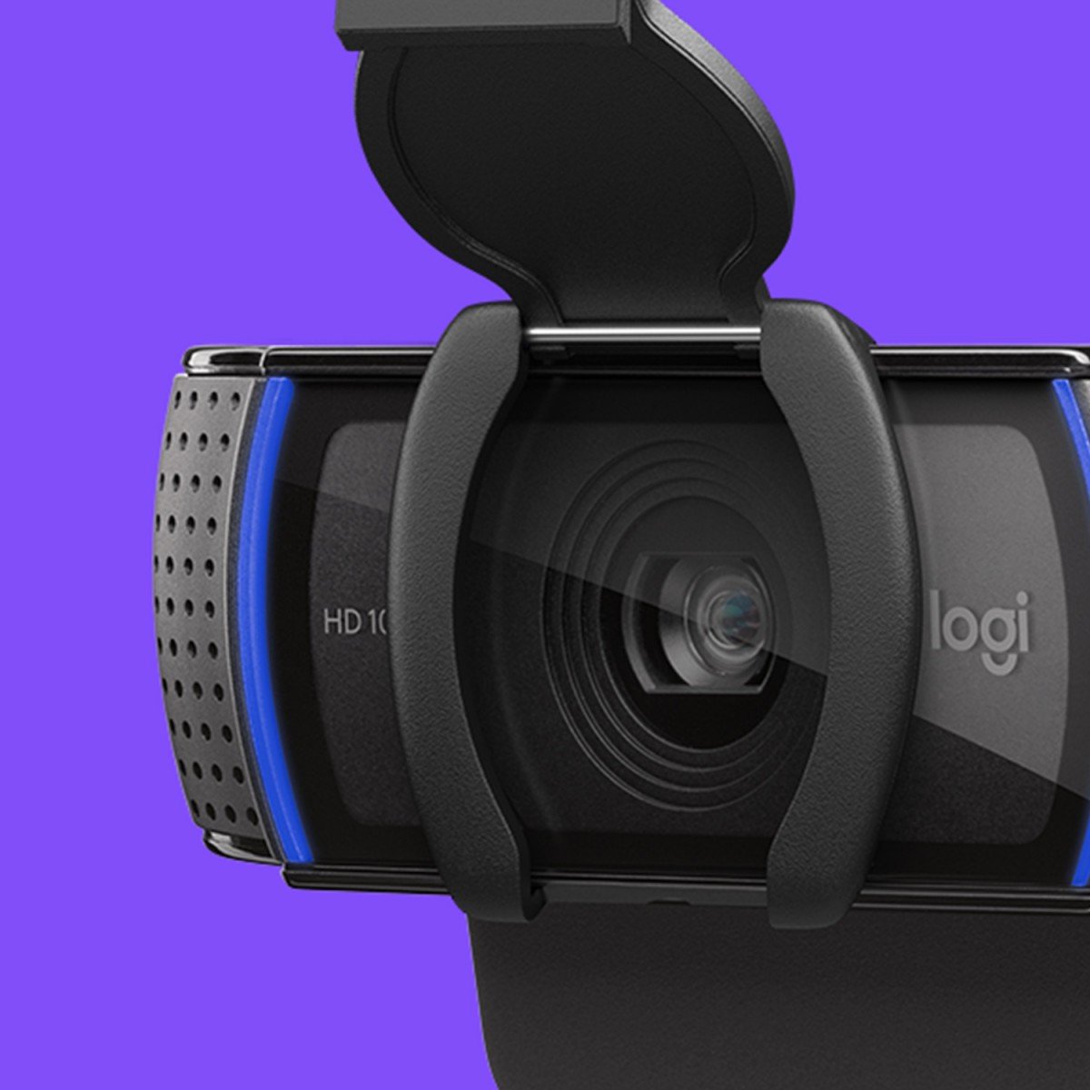LOGITECH HD Pro Webcam C920S Webcam colour 1920 x 1080 audio USB