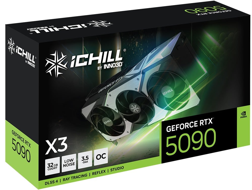 INNO3D GeForce RTX 5090 iChill X3 32GB GDDR7 DLSS4