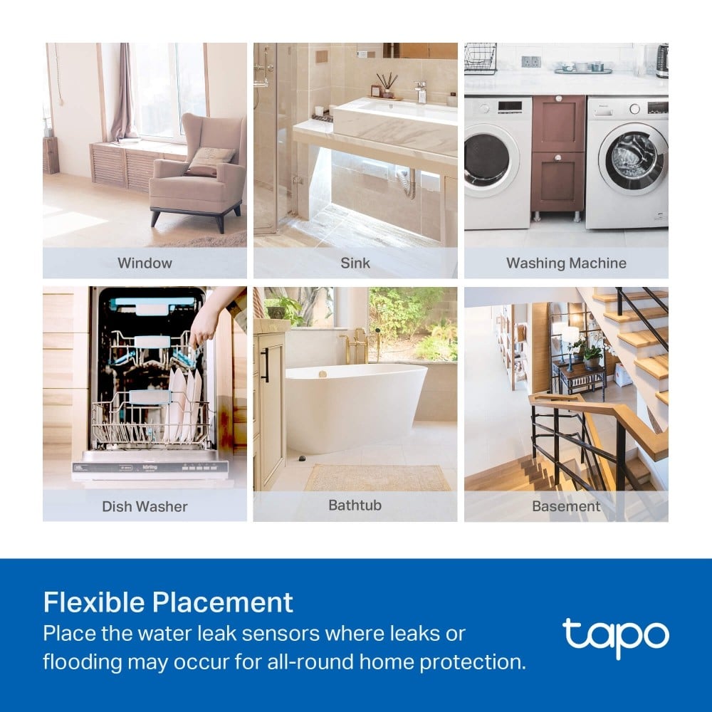 TP-LINK Tapo T300 Smart Water Leak Sensor