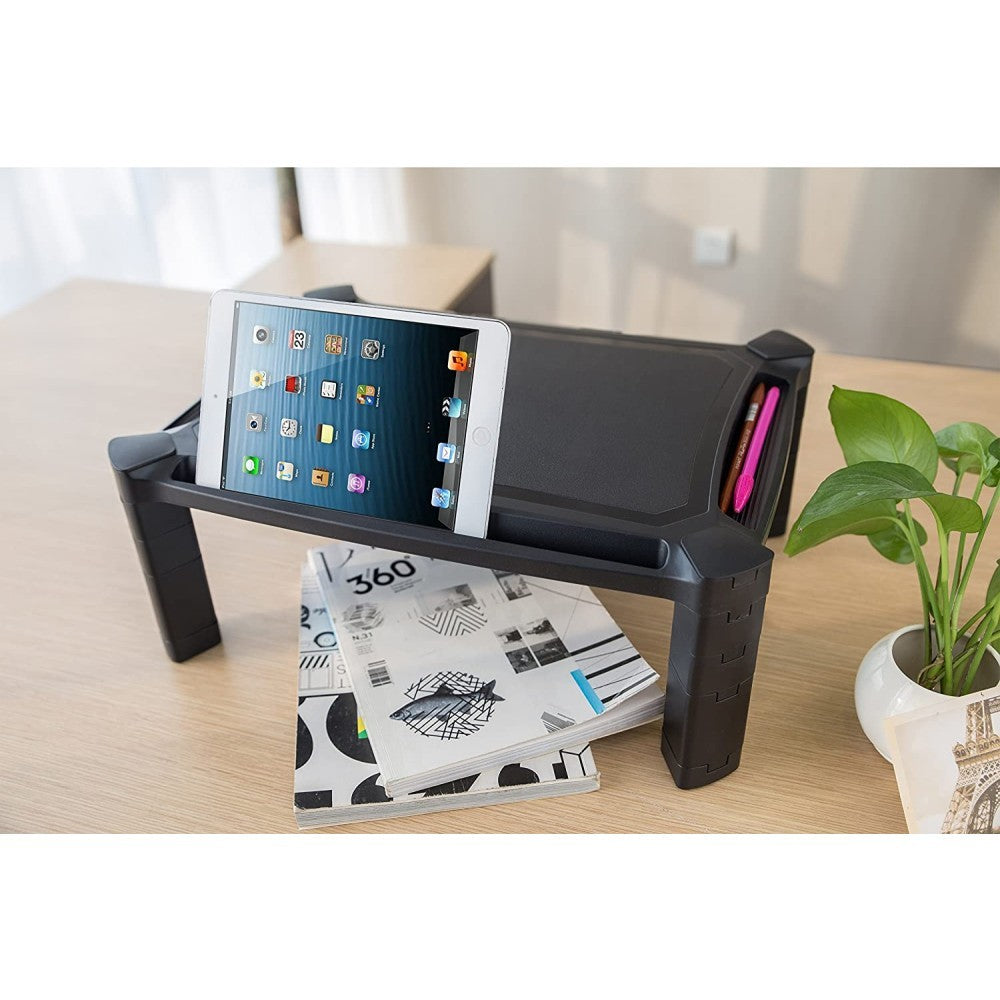 "Techly ICA-MS 401 Support de moniteur pour ordinateur portable de 32"" avec réglage de la hauteur"