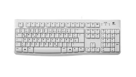 Logitech K120 for Business clavier Bureau USB QWERTZ Allemand Blanc