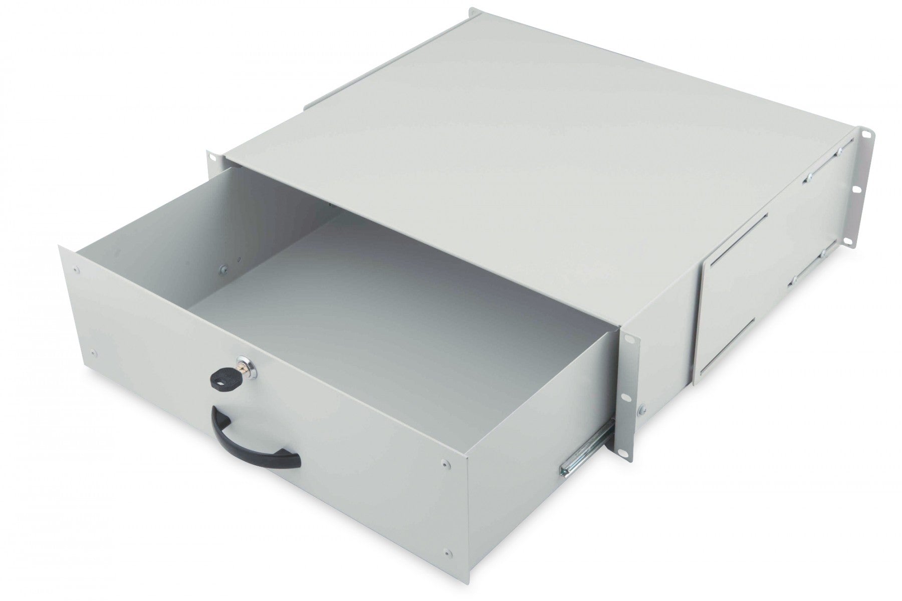 "Étagere fermée 19"" 3U G/480 gris"