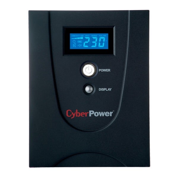 CyberPower VALUE2200EILCD alimentation d'énergie non interruptible 2,2 kVA 1320 W 6 sortie(s) CA