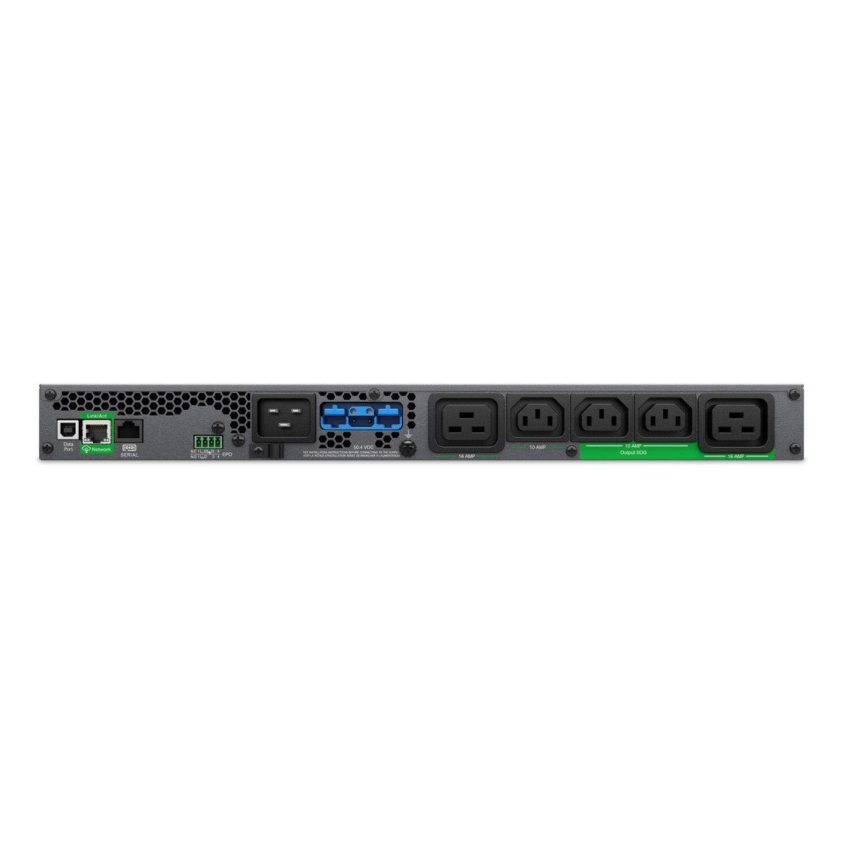 APC Smart-UPS Ultra SRTL2K2RM1UC UPS Rack high density AC 230V 2200Watt 2200VA Li-ion Ethernet USB oc 5 1U silver gray