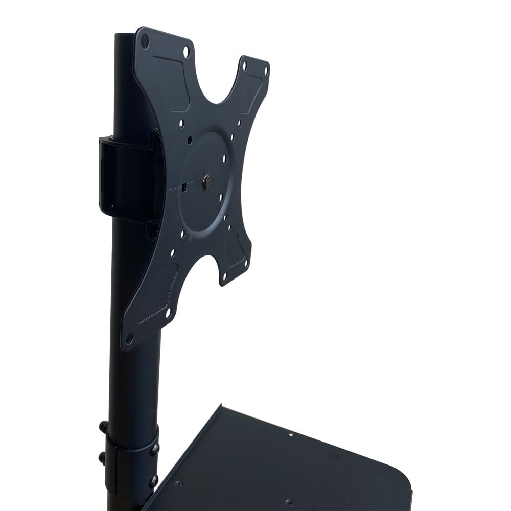 "Techly ICA-TR201 Support TV mobile 32-60"" jusqu'a 40kg étagere AV réglable"
