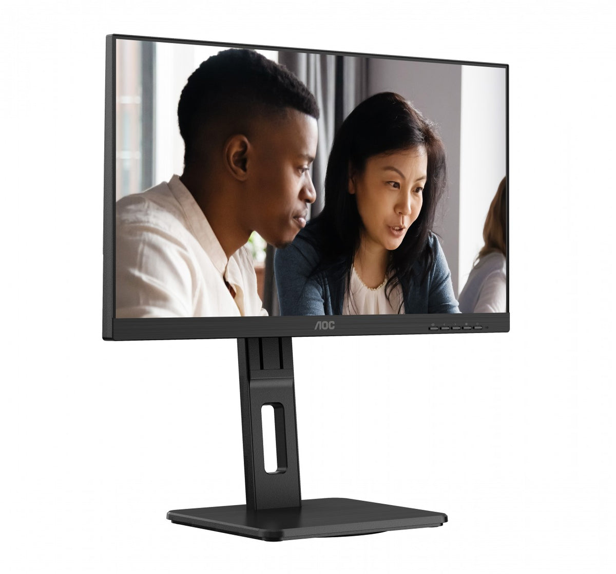 AOC 22E2UMF 22" 1920 x 1080 Full HD (1080p) @ 75 Hz - VA - 3000:1 - HDMI, VG DisplayPort - haut-parleurs - noir - ajustable