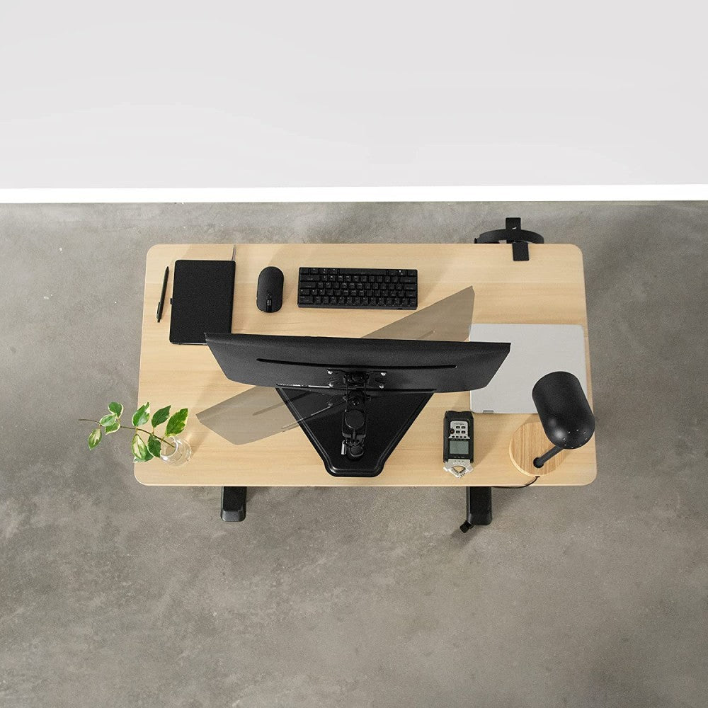 Techly ICA-LCD 2500 Support de moniteur rotatif pour écran LCD de 13 a 27” jusqu'a 10kg