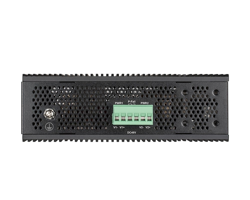D-LINK 12 Port L2 Industrial Smart Managed Switch with 10 x 1GBaseTX ports 8 PoE 240W and 2 x SFP ports