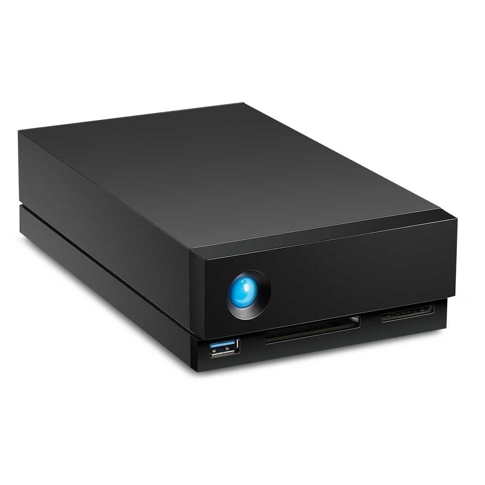 LACIE 1big Dock 8TB Thunderbolt 3 + USB 3.1 8.9cm 3.5inch for MAC & PC - gray