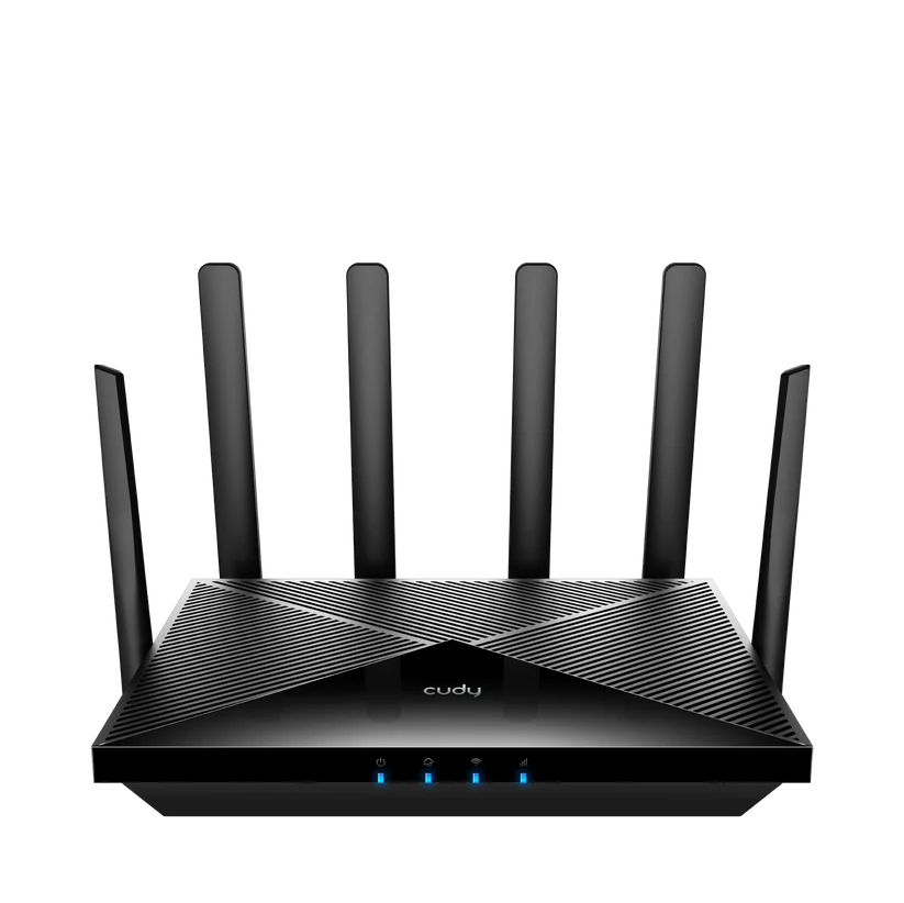 Cudy P5 routeur sans fil Gigabit Ethernet Bi-bande (2,4 GHz / 5 GHz) 5G Noir
