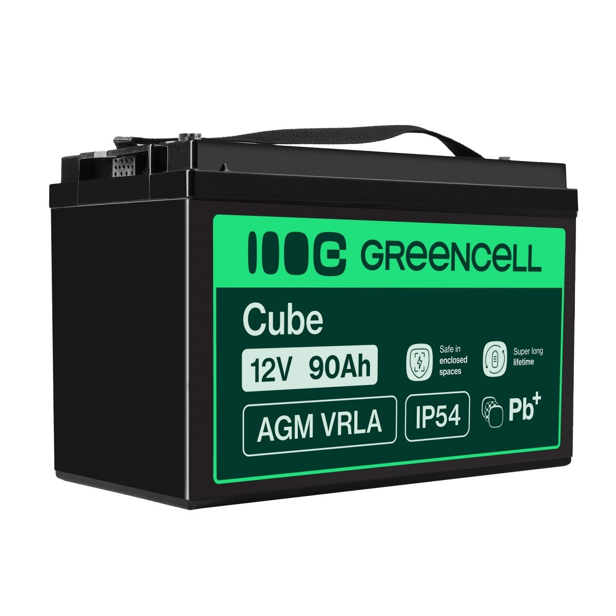 Green Cell AGM29 Batterie de l'onduleur Sealed Lead Acid (VRLA) 12 V 90 Ah
