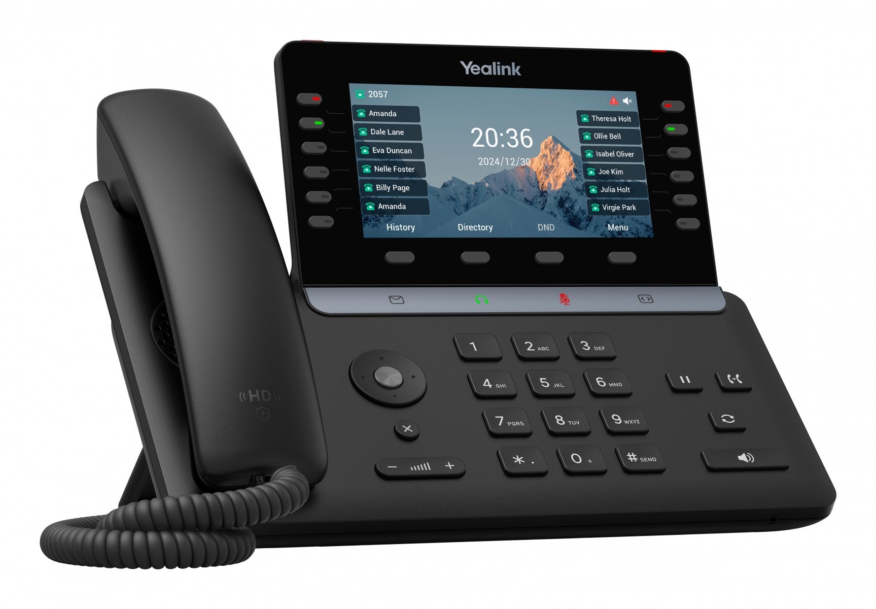 Téléphone IP SIP Yealink T85W (Wi-Fi)