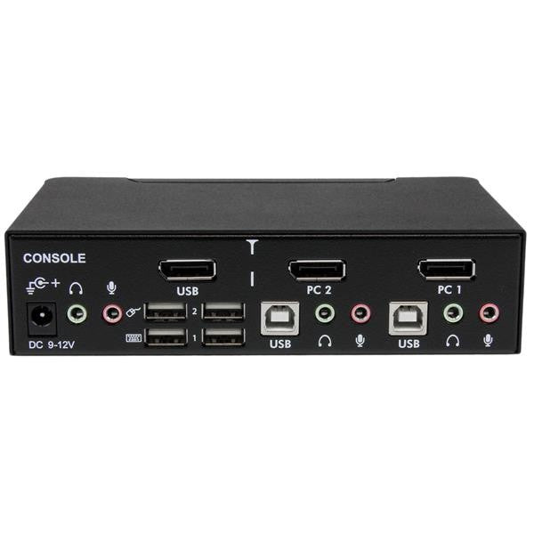2 Port USB DisplayPort KVM Switch