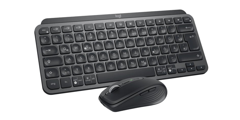 Logitech 920-011054 clavier Souris incluse Bureau Bluetooth QWERTZ Allemand Graphite