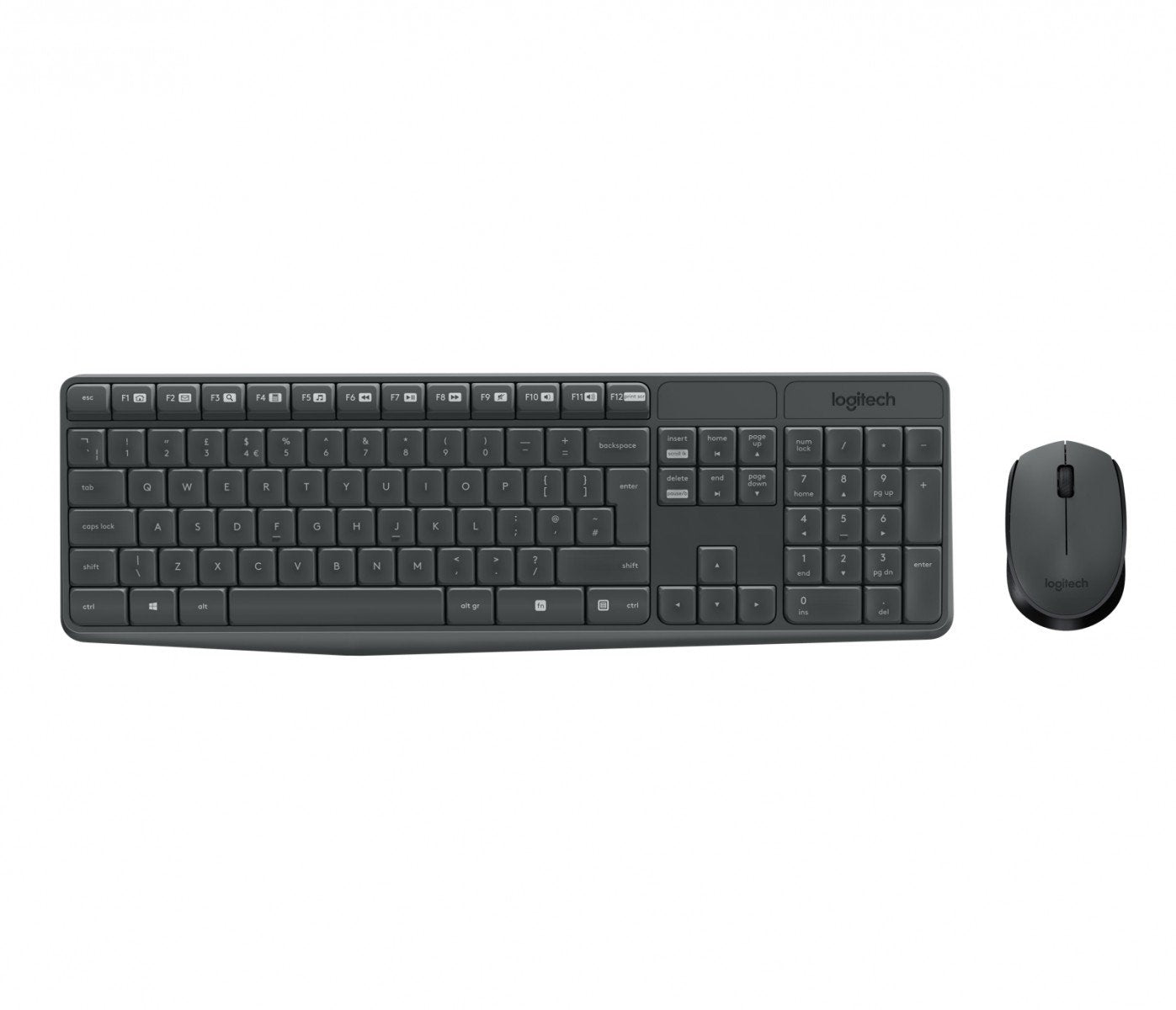 LOGITECH MK235 wireless Keyboard + Mouse Combo Grey FRA