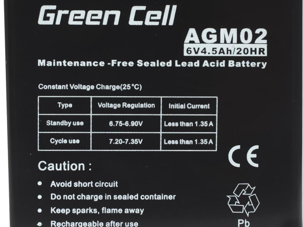 Green Cell AGM02 Batterie de l'onduleur Sealed Lead Acid (VRLA)