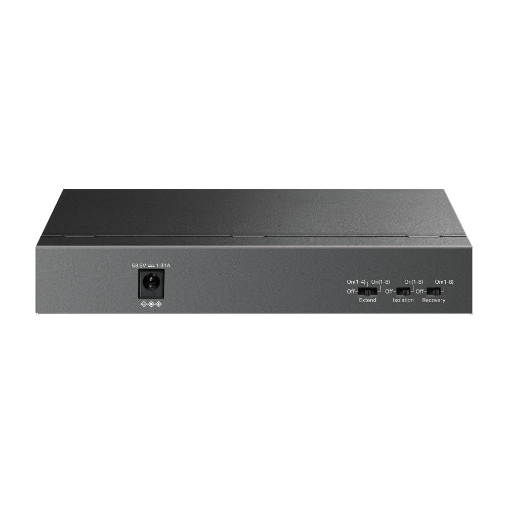 TP-Link LiteWave LS109P commutateur réseau Non-géré Fast Ethernet (10/100) Connexion Ethernet, supportant l'alimentation via ce port (PoE) Noir