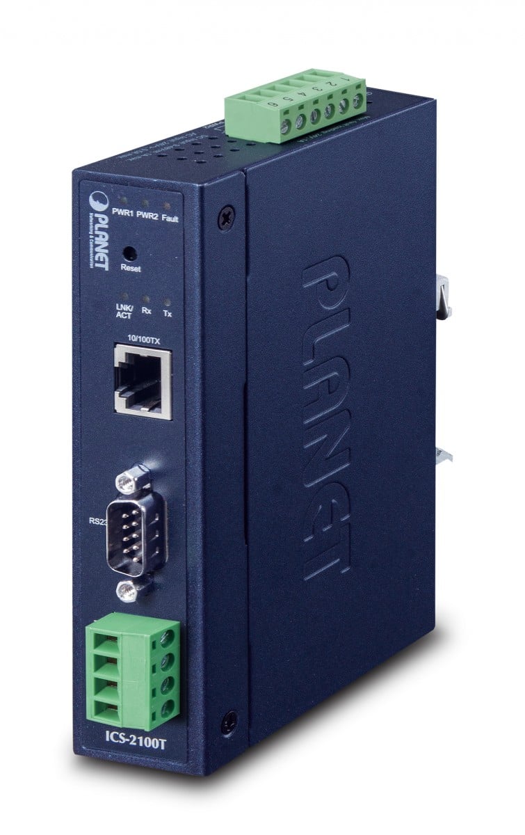 Planet ICS-2100T Commutateur métallique industriel 1 port avec indicateurs LED