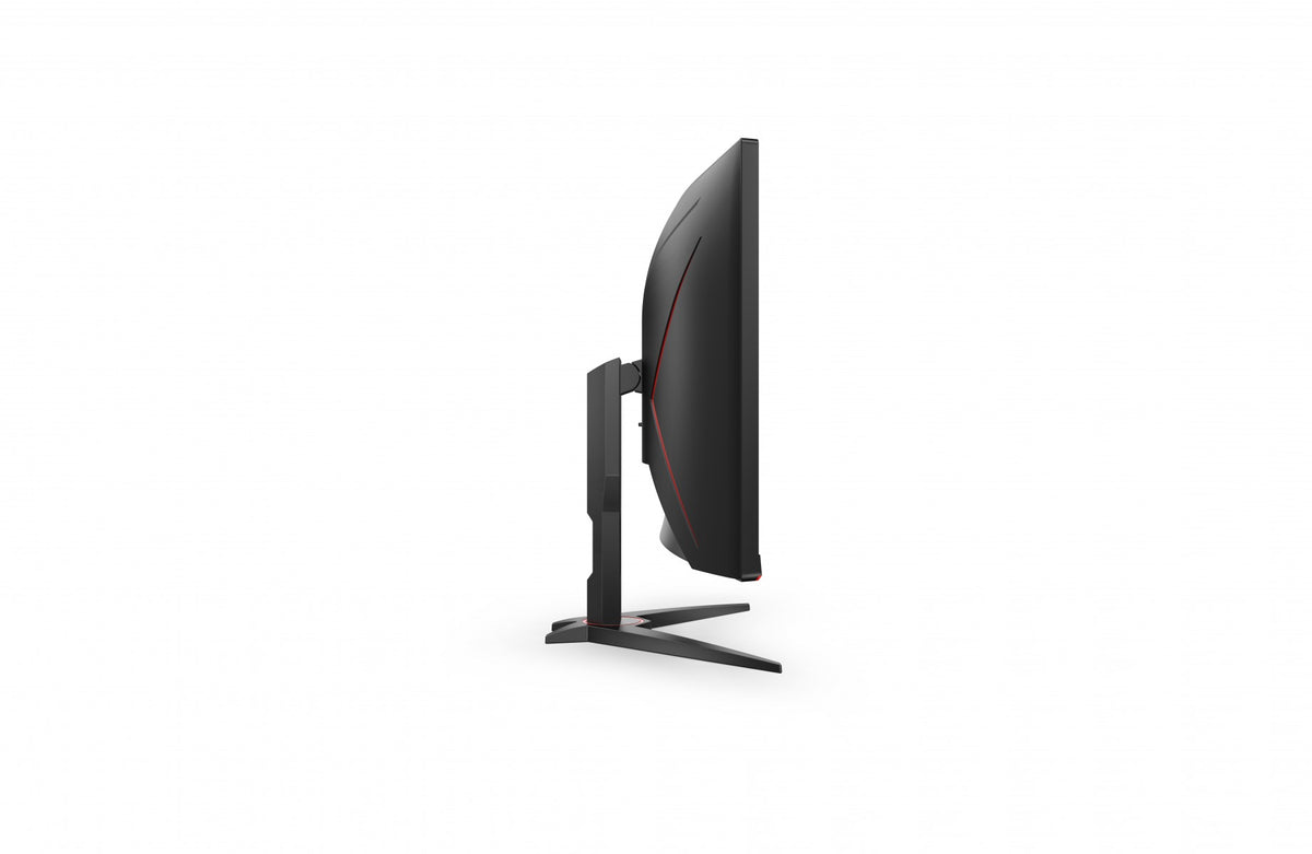 "AOC G2 CU34G2XE/BK écran plat de PC 86,4 cm (34"") 3440 x 1440 pixels Wide Quad HD LCD Noir, Rouge"