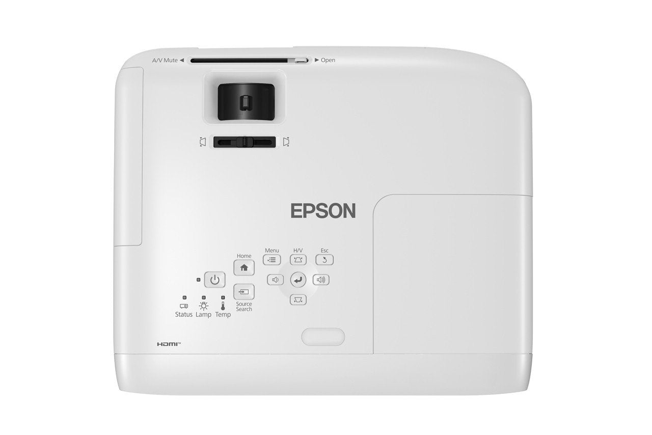 EPSON EB-X49 Projecteur 3LCD, XGA , 3600 lm, 16 000 : 1, 1,48 – 1,77:1, VGA x2, HDMI x1 , RJ45, Wifi avec ELPAP11