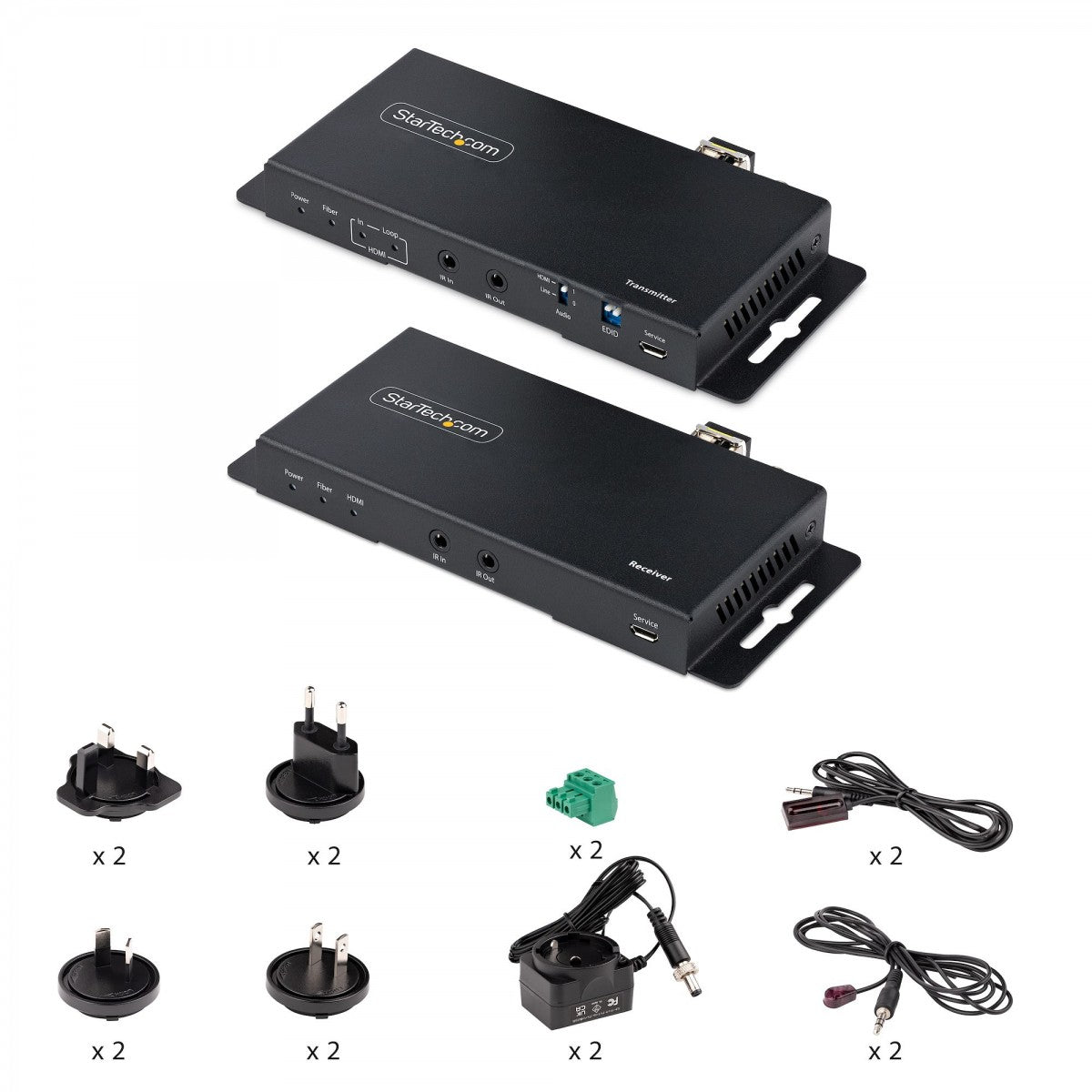 4K 60Hz HDMI over Fiber Extender Kit