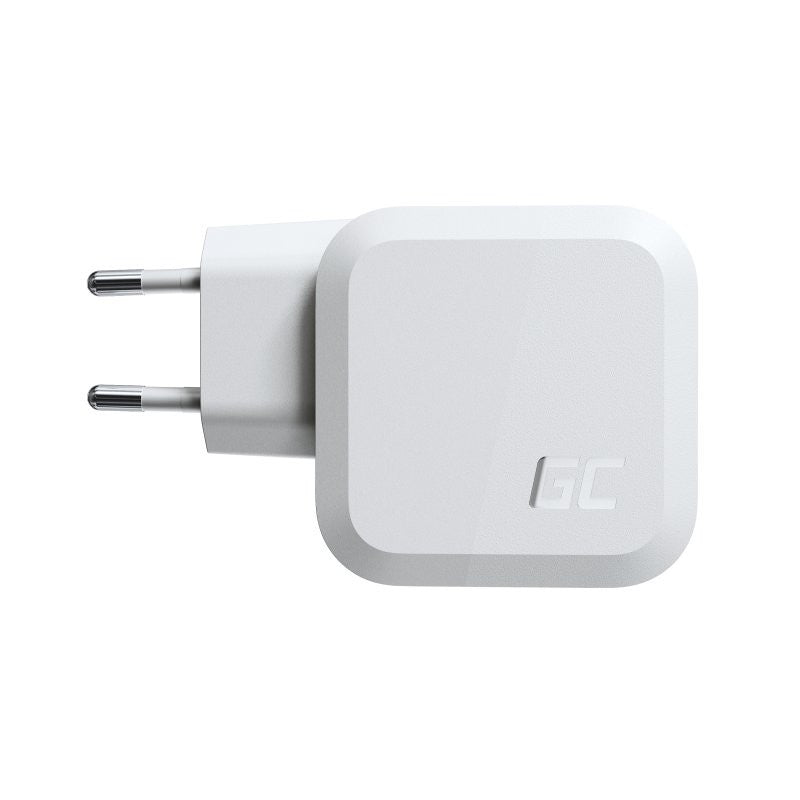 Green Cell 2x USB-C 1x USB-A 65W GuN biala