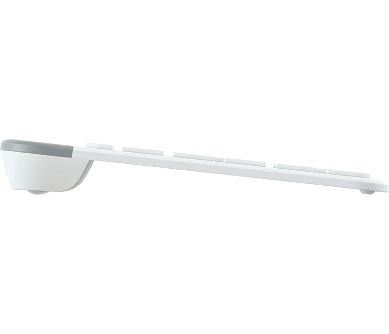Logitech 920-009201 clavier Souris incluse Universel RF sans fil QWERTY Nordique Blanc