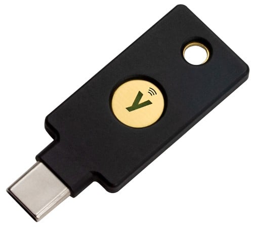 YubiKey 5C NFC Clé de sécurité matérielle