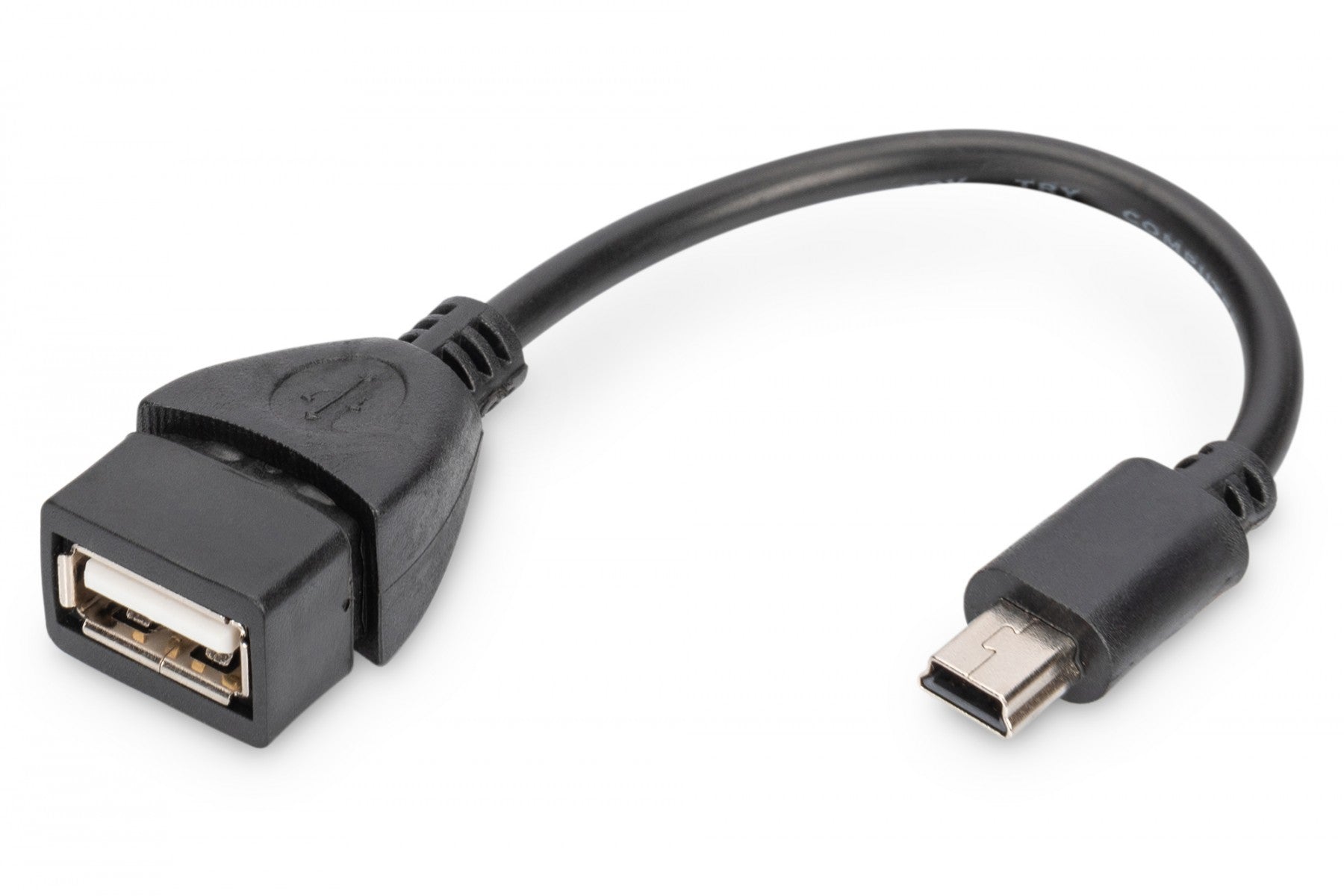 Digitus AK-300310-002-S câble USB USB 2.0 Mini-USB B USB A Noir