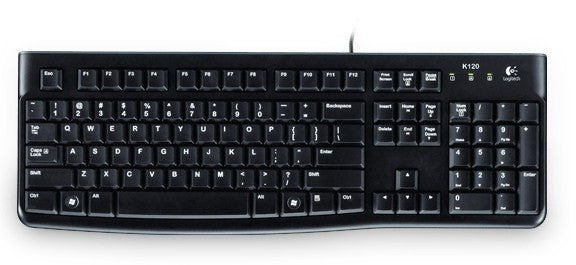 Logitech K120 for Business clavier USB AZERTY Lituanien Noir