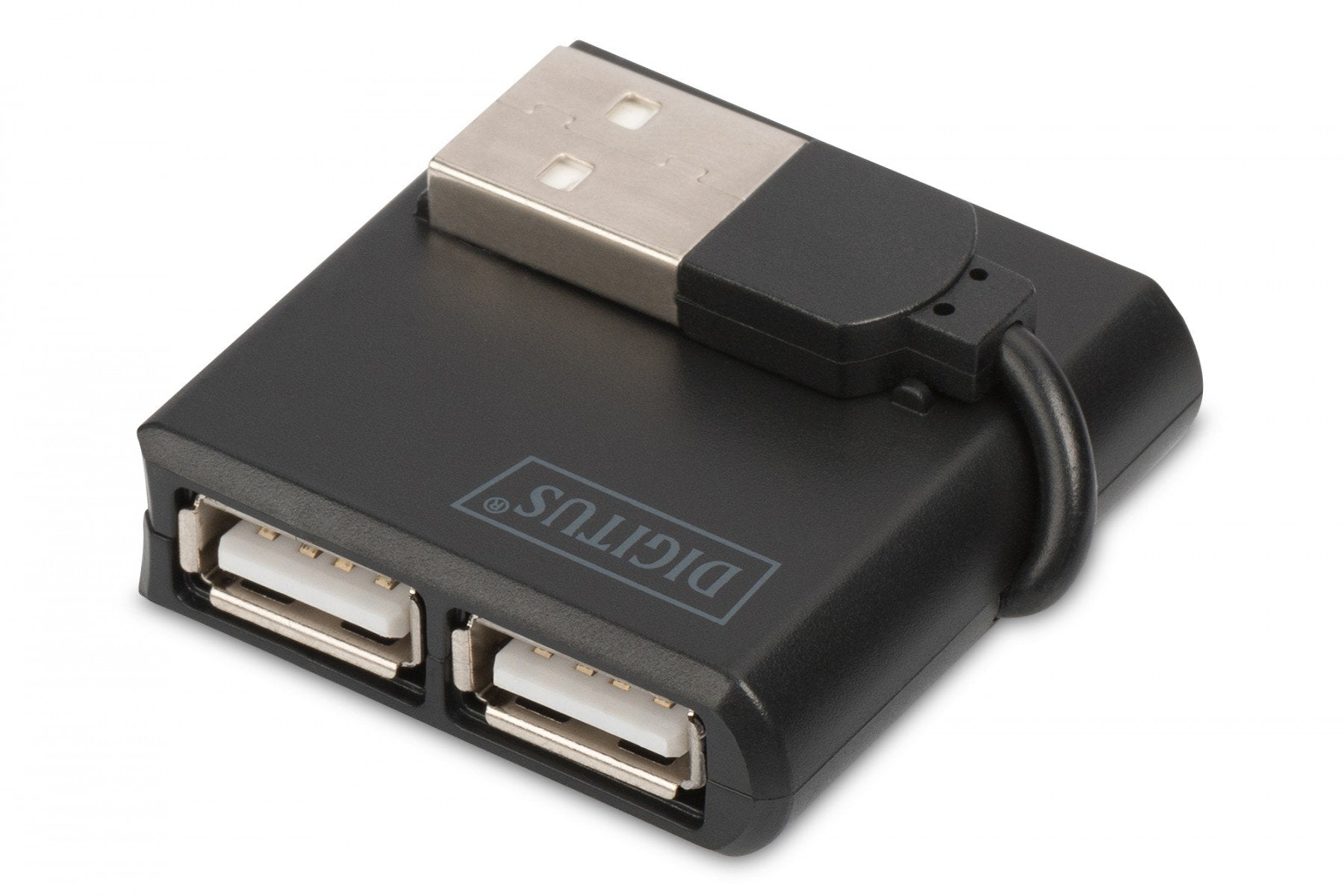 Digitus DA-70217 hub & concentrateur 480 Mbit/s Noir