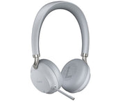 Yealink BH72 Casque Avec fil &sans fil Arceau Appels/Musique USB Type-A Bluetooth Socle de chargement Gris clair