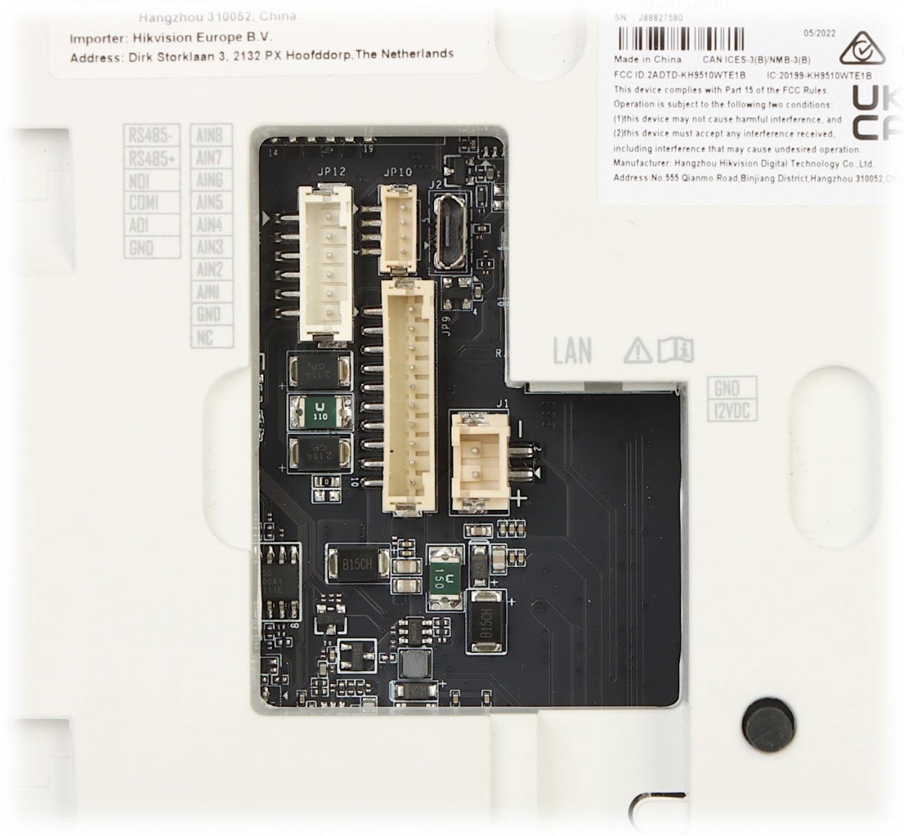 Hikvision DS-KH9510-WTE1(B) Station intérieure tout-en-un