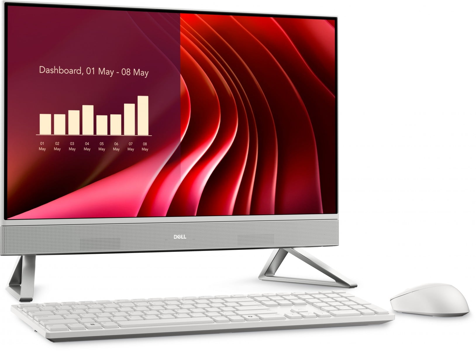 "Dell 24 All-in-One EC24250 C7-150U 16GB 1TB SSD 23.8"" FHD Integrated 90W WLAN W11 Pro 1Y Basic Onsite"