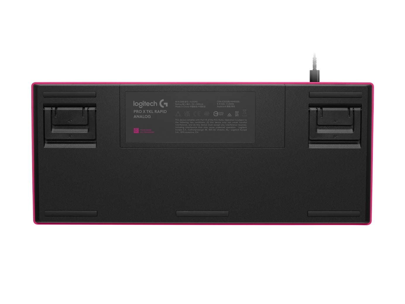 Clavier de jeu Logitech 920-013253 G Pro X Rapid TKL USB Linéaire Rose