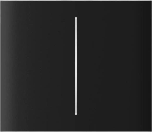 Ajax Systems 83443.140.BL AJAX CenterButton bouton central vertical a 2 gangs noir
