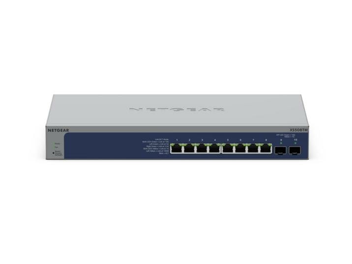 NETGEAR 8P 10G/MG Smart Switch