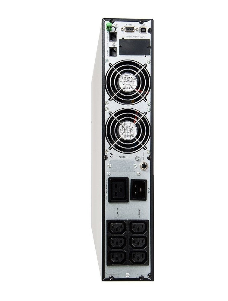 Green Cell UPS15 alimentation d'énergie non interruptible Double-conversion (en ligne) 1999 VA 900 W 6 sortie(s) CA
