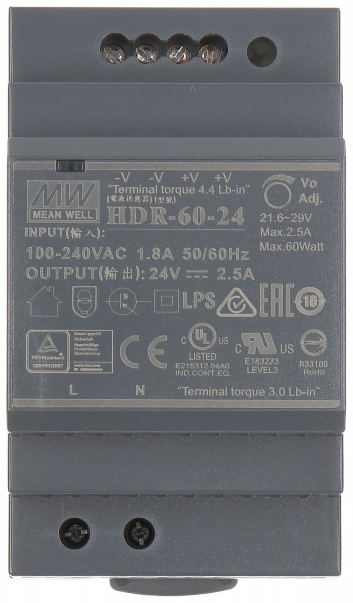 Hikvision DS-KAW60-2N Alimentation pour station d'interphone