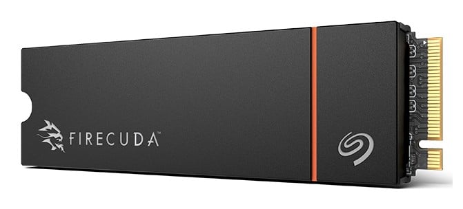 SEAGATE FireCuda 530R 2To SSD Heatsink PCIe Gen4x4 NVMe M.2