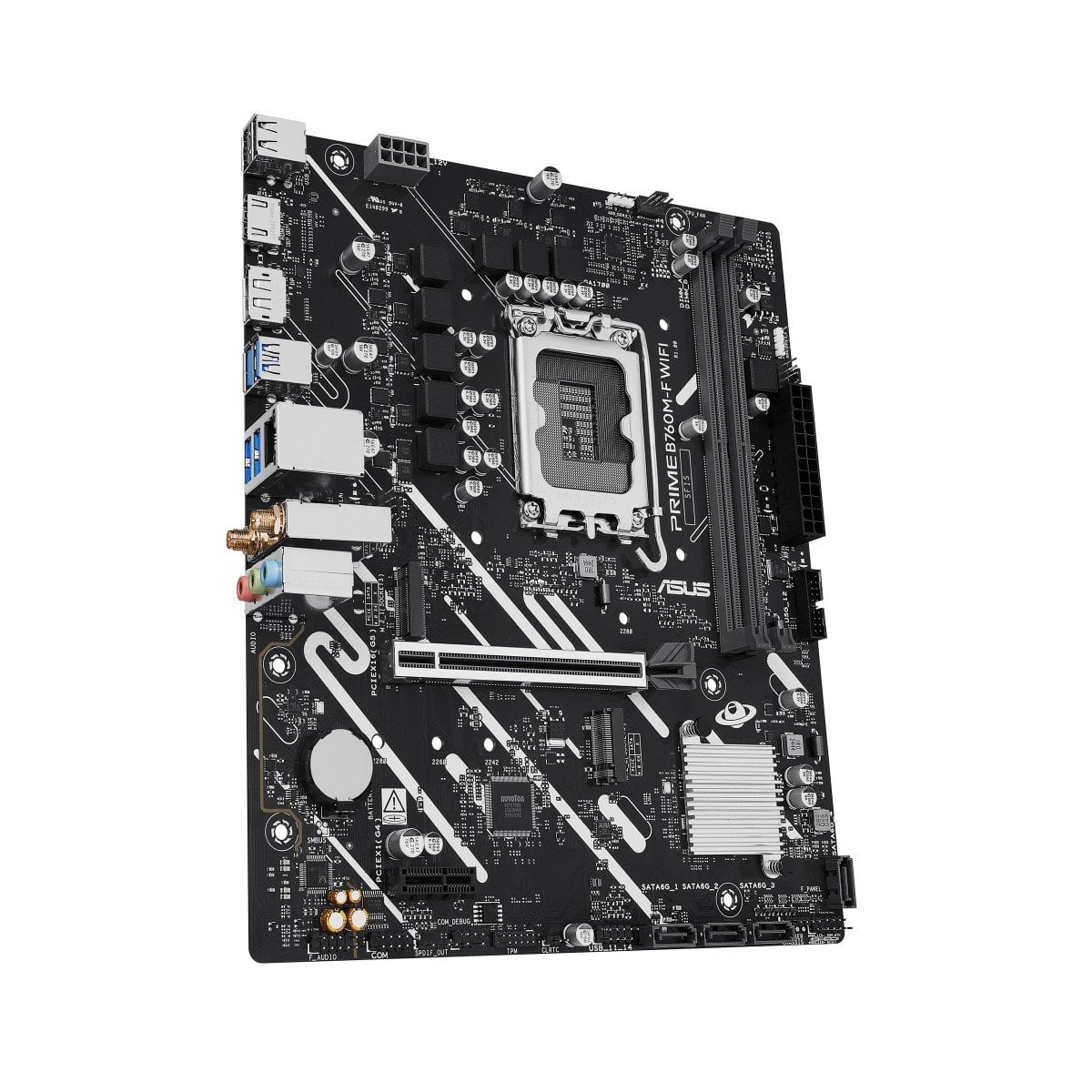 ASUS PRIME B760M-F WIFI LGA 1700 mATX motherboard DDR5 1xHDMI 1xDP 2xM.2 4xSATA