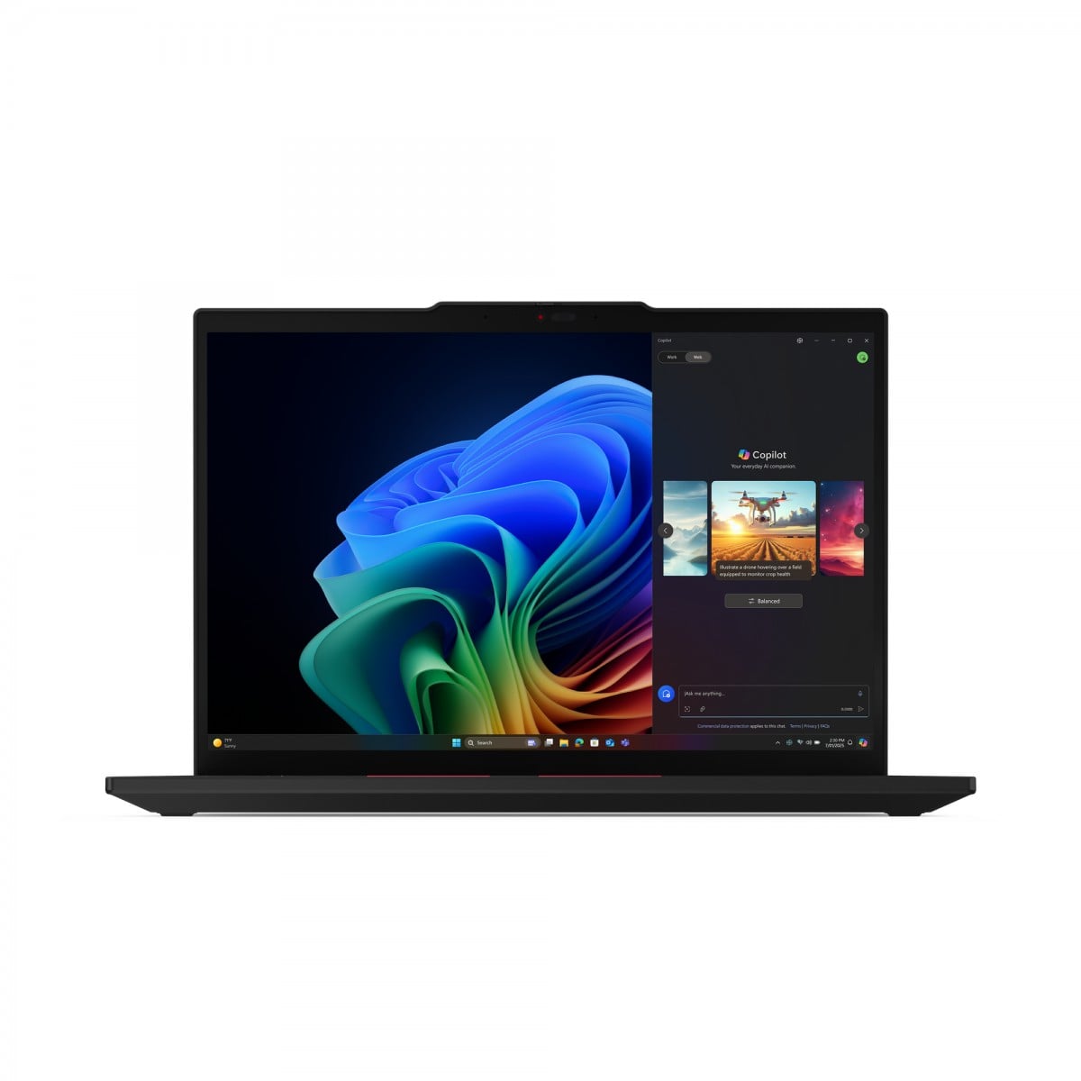 "Lenovo ThinkPad T14 Gen 6 (AMD) Copilot+ PC AMD Ryzen AI 7 350 Ordinateur portable 35,6 cm (14"") WUXGA 64 Go DDR5-SDRAM 1 To SSD Wi-Fi 7 (802.11be) Windows 11 P"
