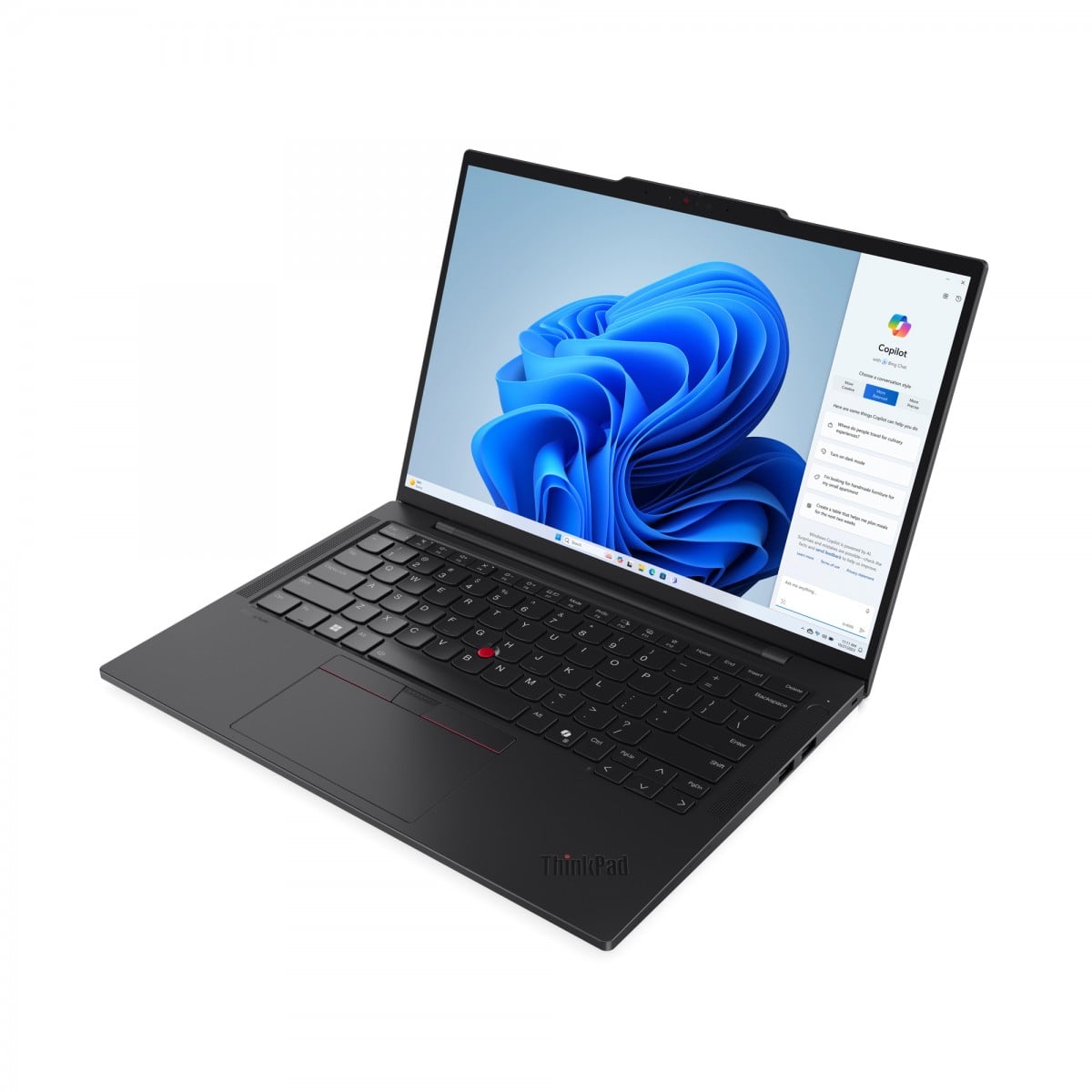 "Lenovo ThinkPad T14s Gen 5 Intel Core Ultra 7 155U Ordinateur portable 35,6 cm (14"") WUXGA 16 Go LPDDR5x-SDRAM 512 Go SSD Wi-Fi 6E (802.11ax) Windows 11 Pro Noi"