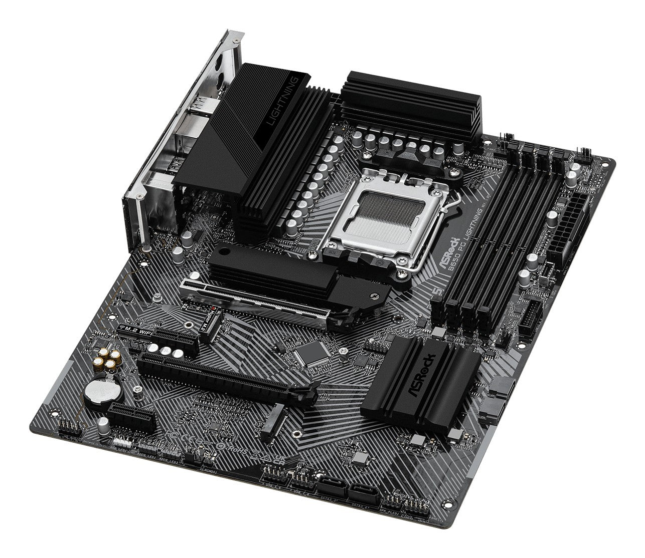 ASRock 90-MXBK20-A0UAYZ Carte mere B650 PG Lightning avec DDR5 et Wi-Fi 6E